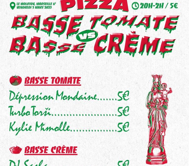 BASSE TOMATE vs BASSE CRÈME @ Le Molotov