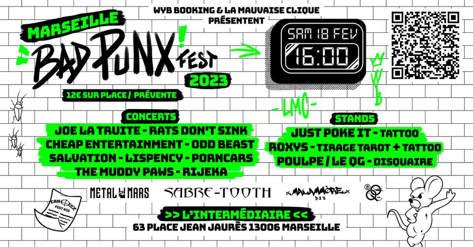 Marseille Bad Punx Fest 2023
