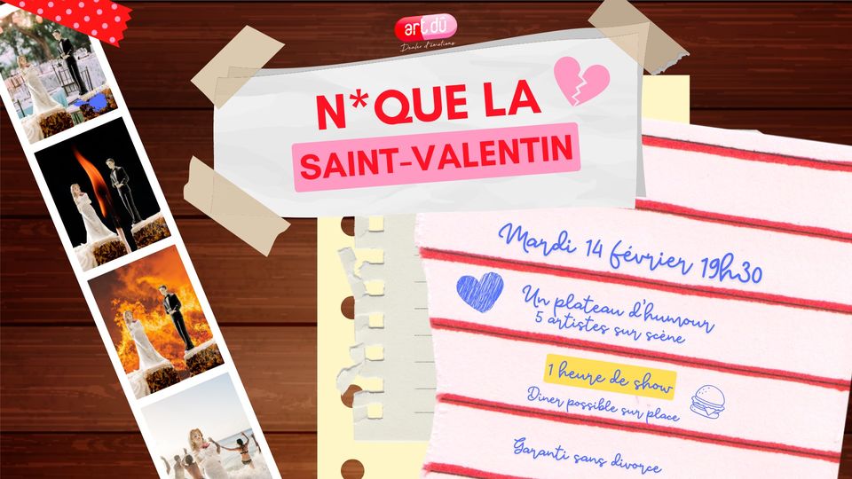 [STAND UP ] N*que la Saint-Valentin – Plateau d&rsquo;humour