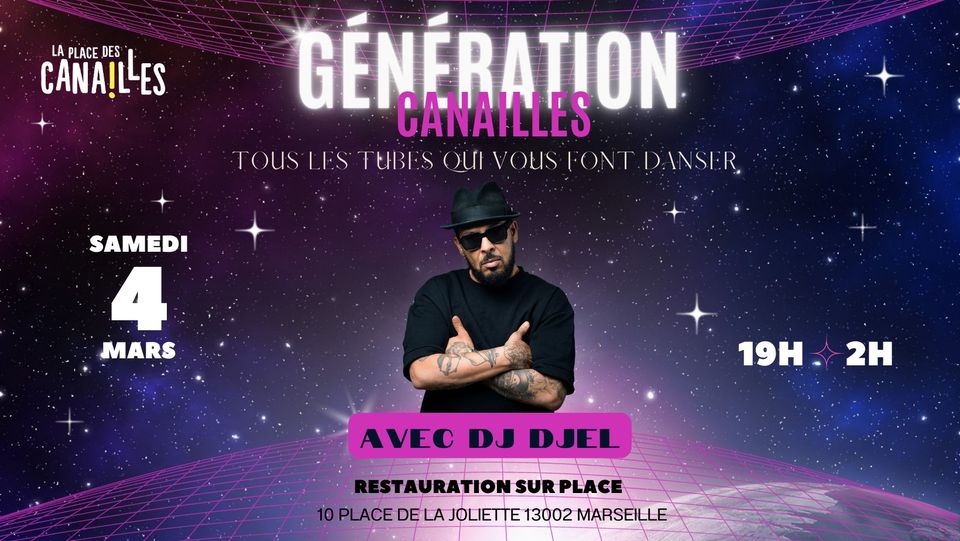 Génération Canailles – Samedi 4 mars