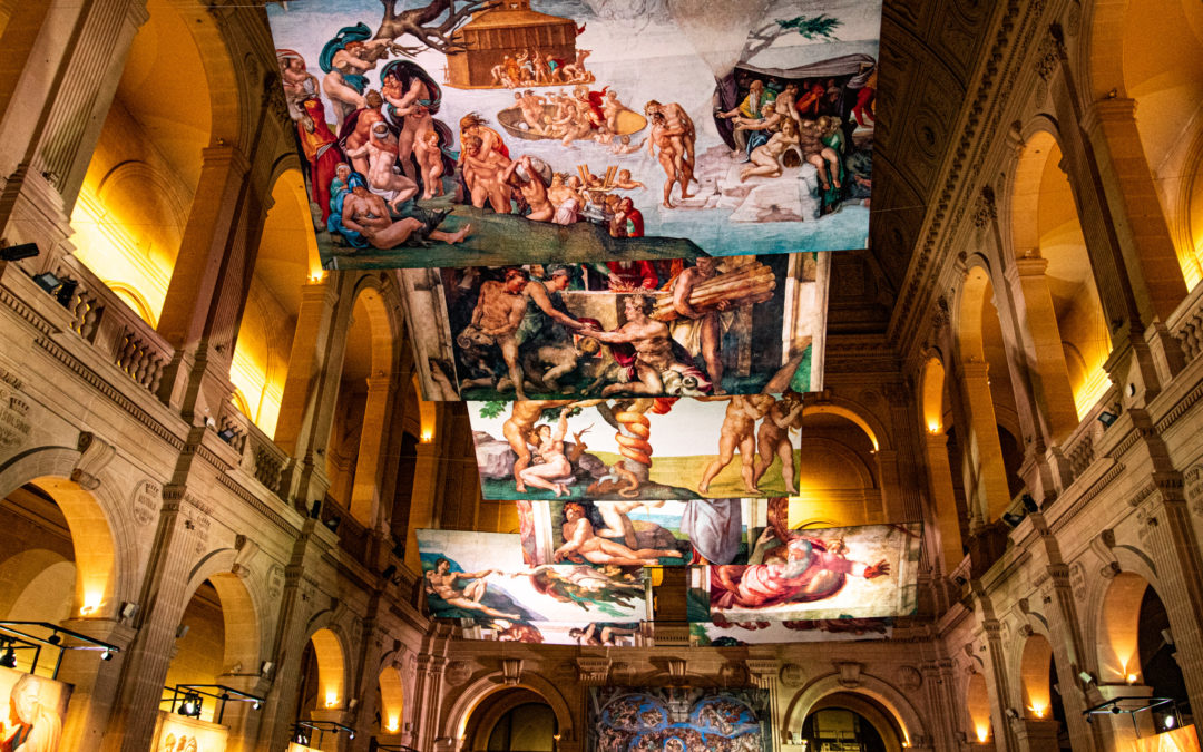 Exposition la chapelle Sixtine de Michel-Ange