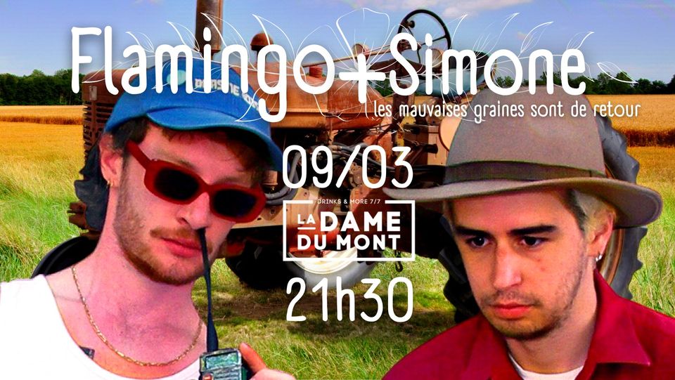 LA DAME DU MONT X SIMONE&FLAMINGO