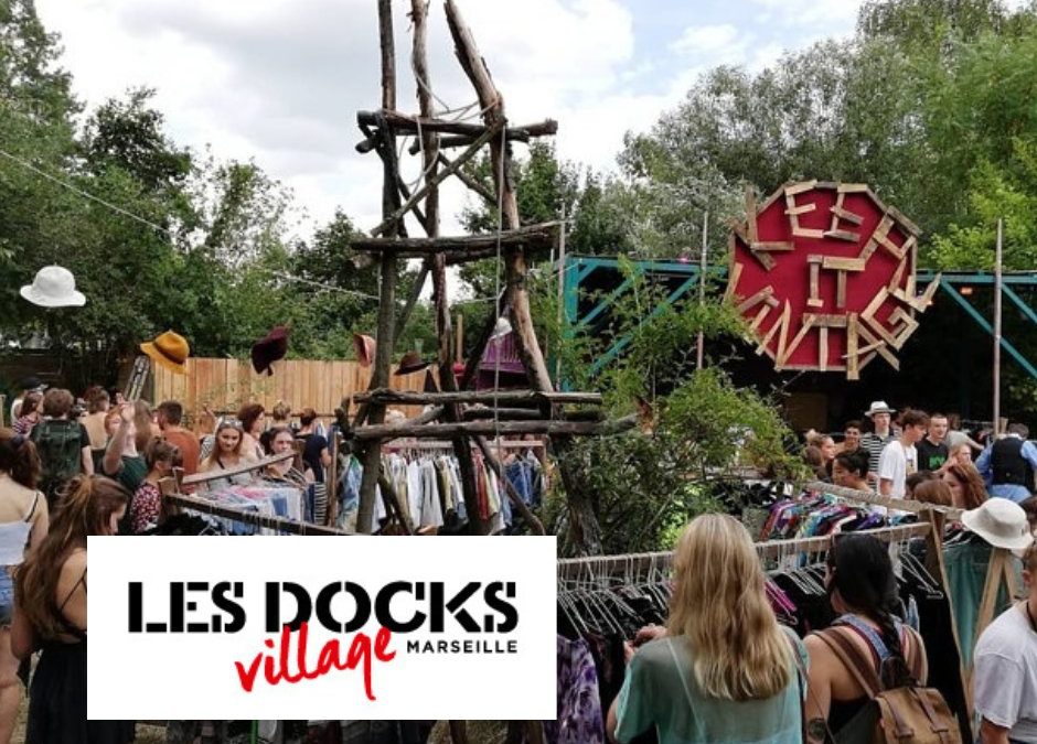 Vente Vintage au Kilo •Marseille • Les Docks Village