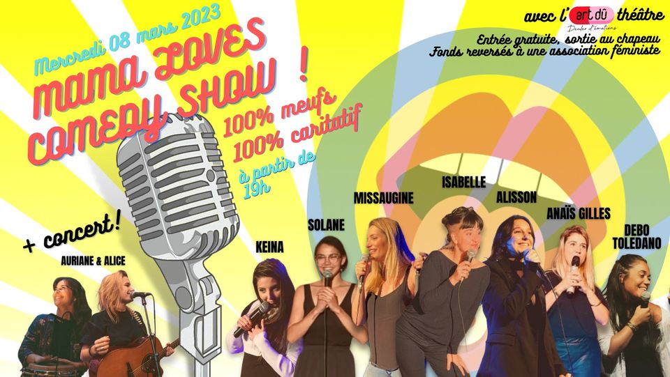 [STAND UP CARITATIF ] MAMA LOVES COMEDY CLUB !! (au Mama Shelter Marseille)