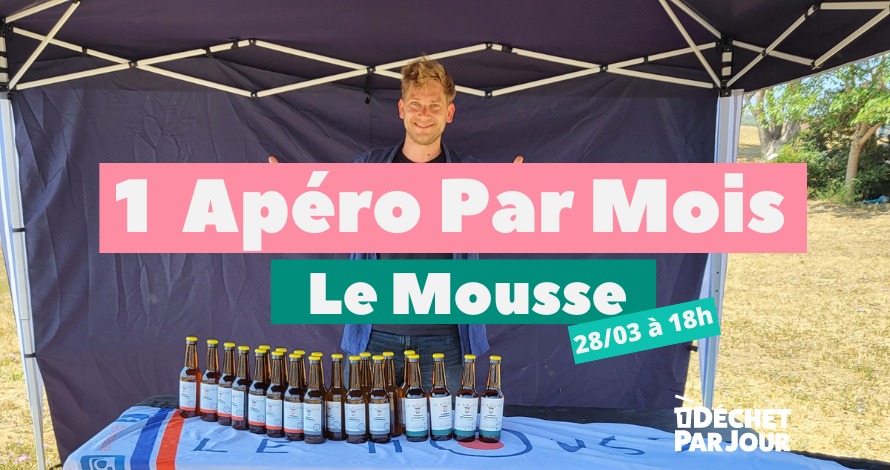 1 Apéro Par Mois : Team Malmousque x 1 Déchet Par Jour