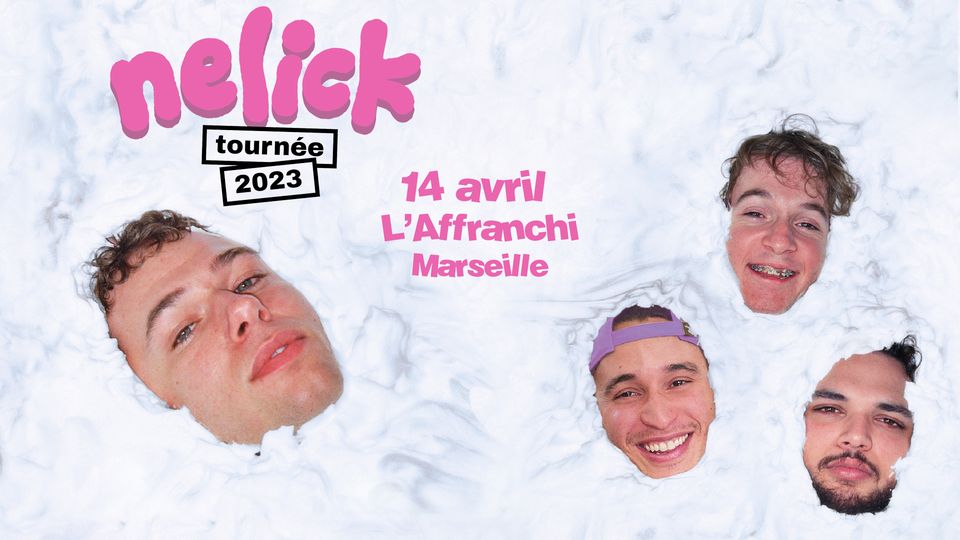 NELICK + Moody en concert à Marseille (L&rsquo;Affranchi) le 14/04/23