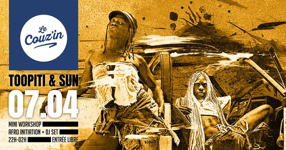 TOOPITI & SUN – AFRO INITIATION + DJ SET