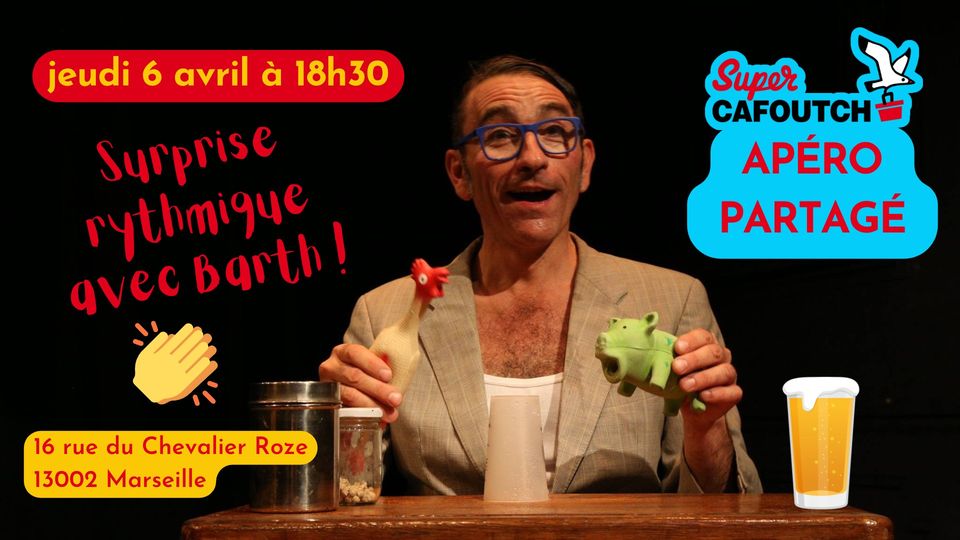 Apéro rythmique partagé @ Super Cafoutch