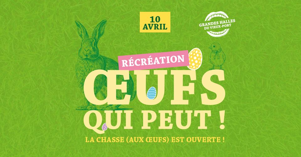 La chasse aux œufs des Grandes Halles !