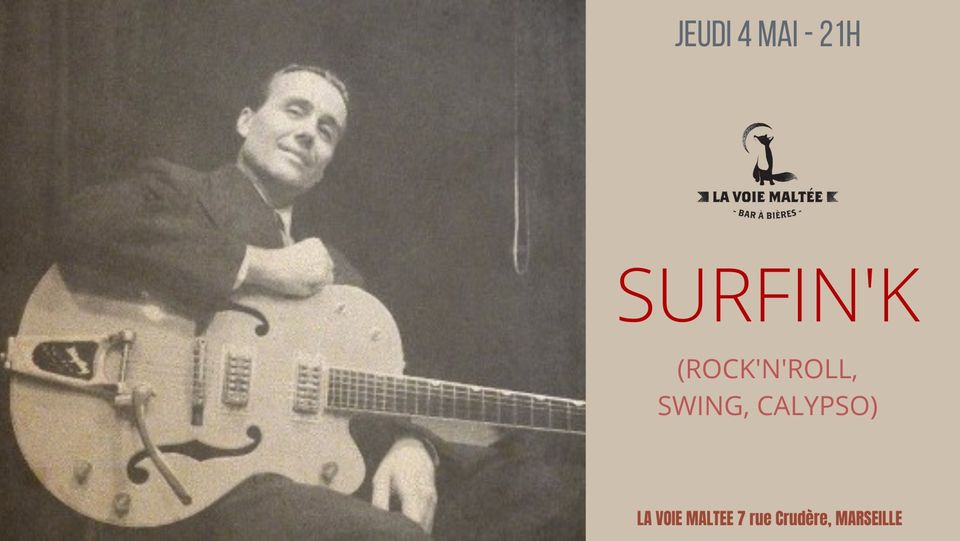 SURFIN&rsquo;K (live Rockabilly)