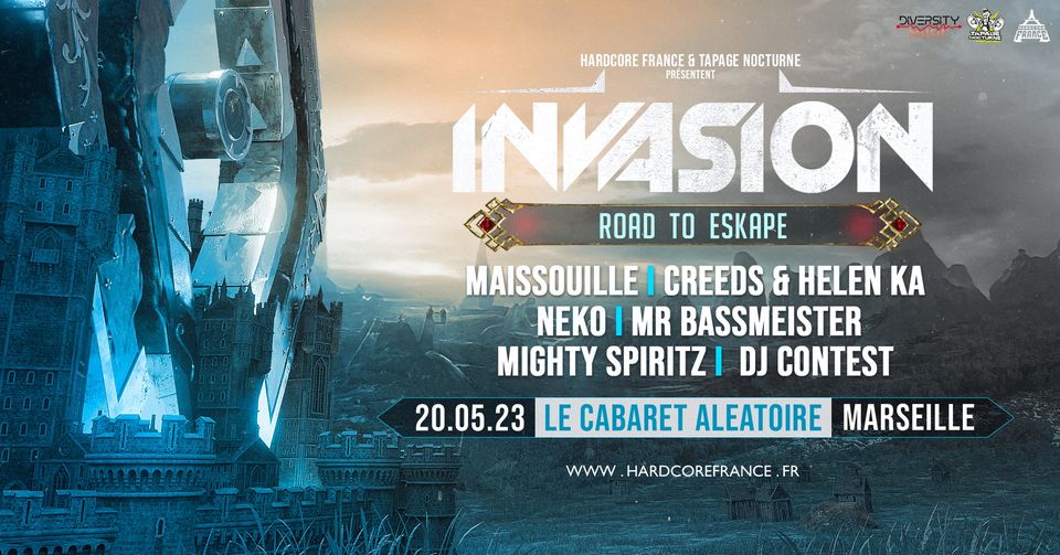 Invasion W/ Maissouille, creeds, neko & more