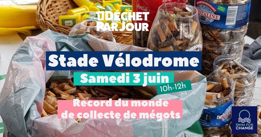 Record du monde de collecte de mégots