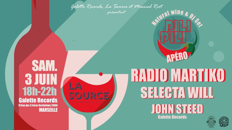 APÉRO PILI PILI : NATURAL WINE & DJ SET