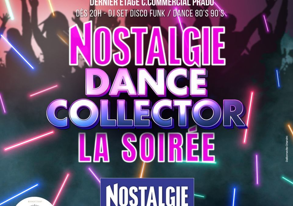 Rooftop Massilia Beach – Nostalgie Dance Collector – Année 80-90&prime;