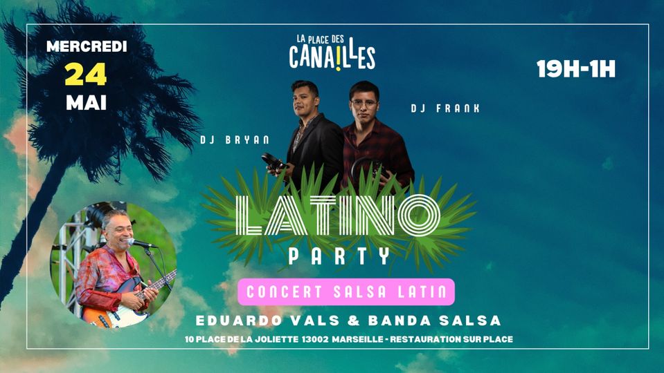 Concert Live Salsa & Soirée Salsa Bachata aux Docks @Laplacedescanailles