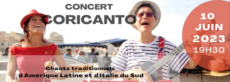 Concert du duo Coricanto – Chants traditionnels d&rsquo;Amérique Latine et d&rsquo;Italie du Sud