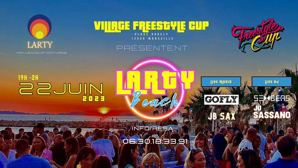 Larty Beach X Freestyle Cup