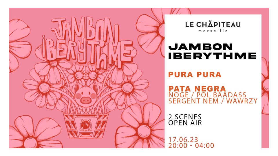 JAMBON IBERYTHME – w/ Pata Negra & Pura Pura