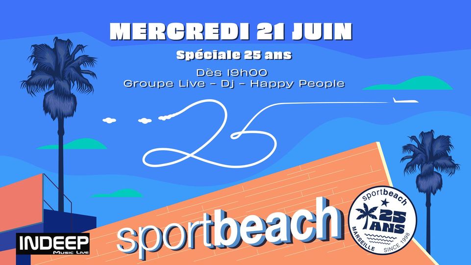 Les 25 ans du Sport Beach