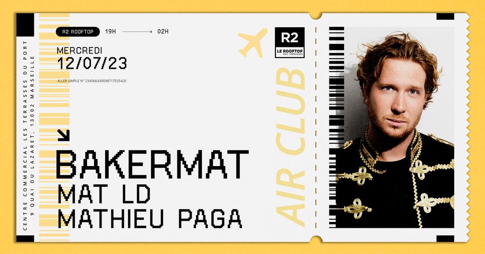 R2 I LE ROOFTOP X AIR CLUB : BAKERMAT