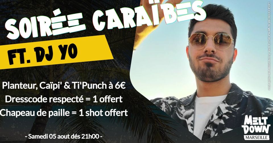 Soirée Caraïbes ft. DJ Yo