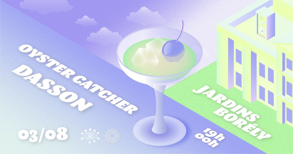 Jardins Borély : Oyster Catcher & Dasson