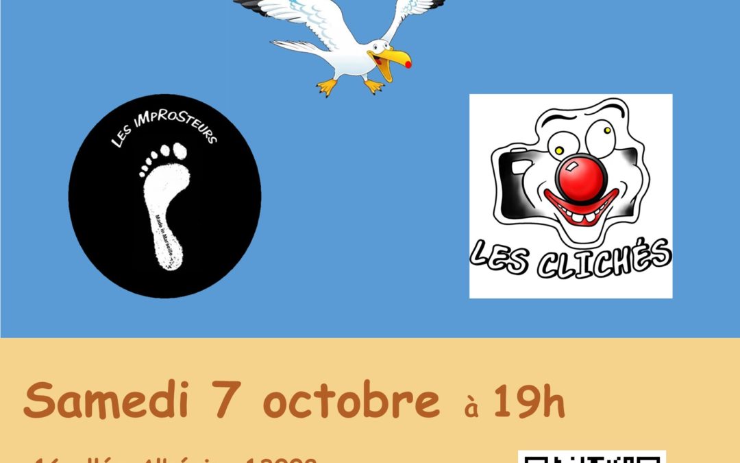 Spectacle d&rsquo;e theatre d&rsquo;improvisation : match Improsteurs-clichés