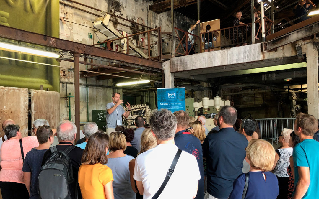 Visite de la savonnerie du Fer à Cheval pour les Journées Européennes du Patrimoine 2023