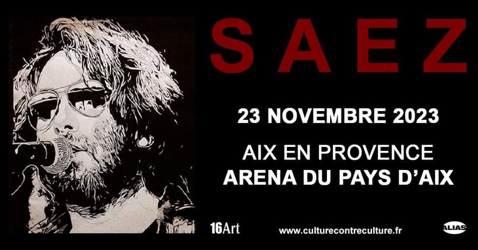 SAEZ – Concert AIX EN PROVENCE