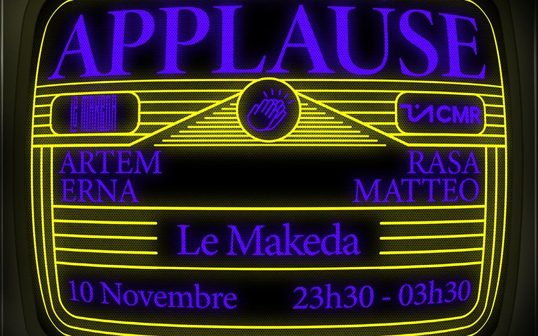 « APPLAUSE » : MATTEO (CHINESE MAN) INVITE ARTEM, ERNA ET RASA