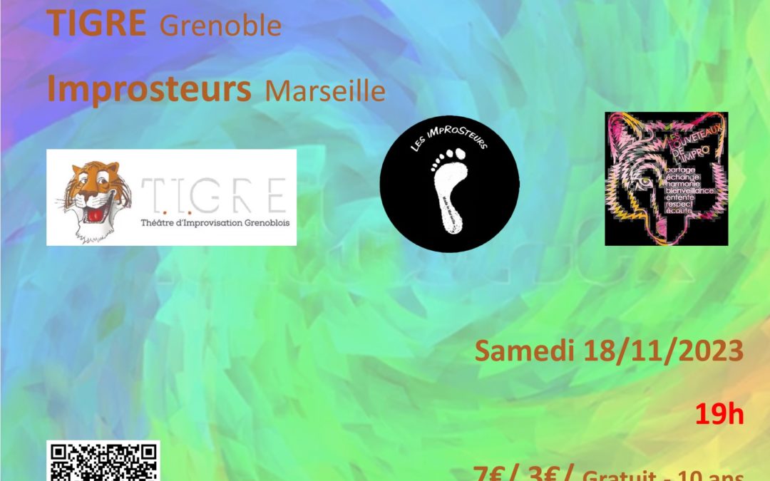 Spectacle de theatre d&rsquo;improvisation : melting Grenoble Montpellier Marseille