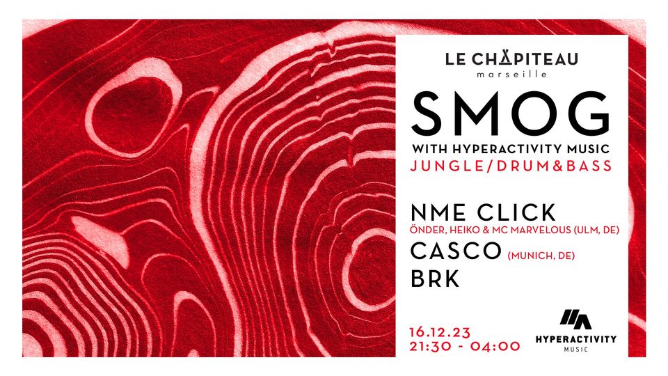 SMOG w/ Hyperactivity Music invite NME CLICK & CASCO + BRK