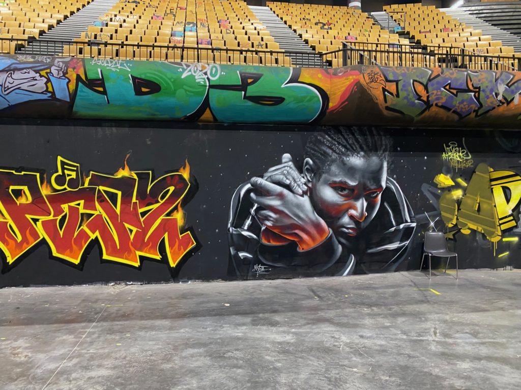 Street Art et MMA : le renouveau du stadium de Vitrolles !