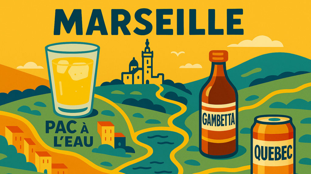 Du Quebec au Pac à l’eau, connaissez-vous les boissons marseillaises ?
