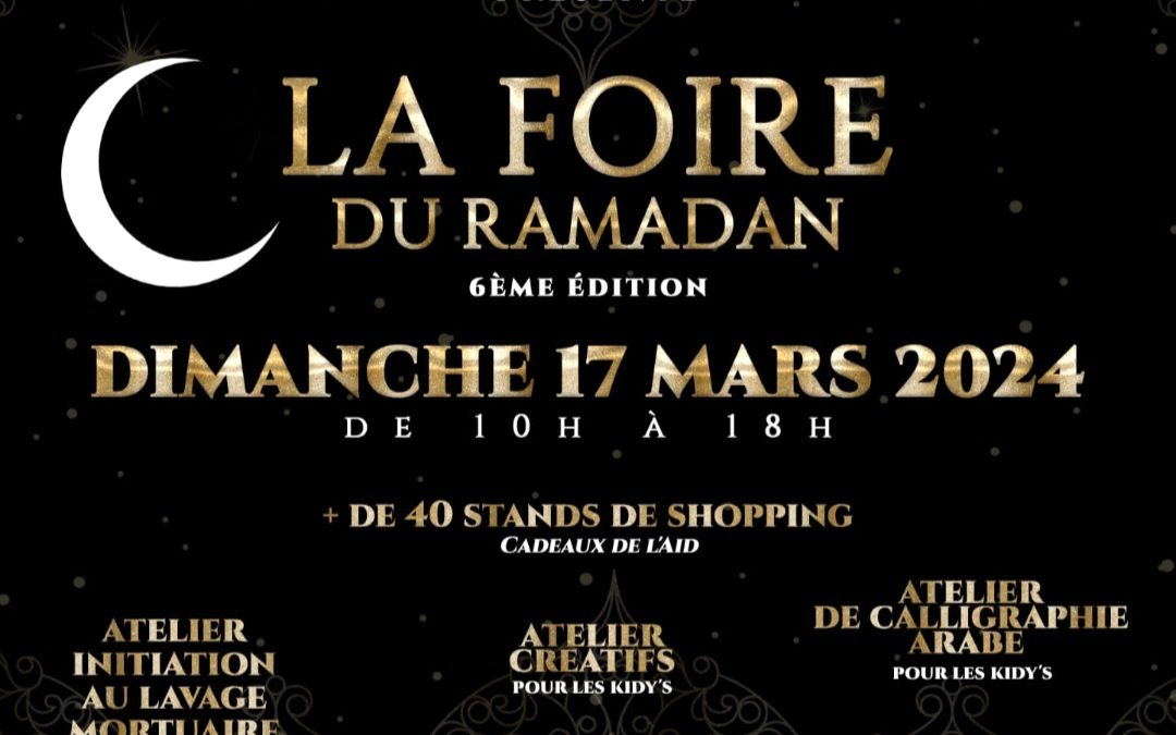 LA FOIRE DU RAMADAN 2024