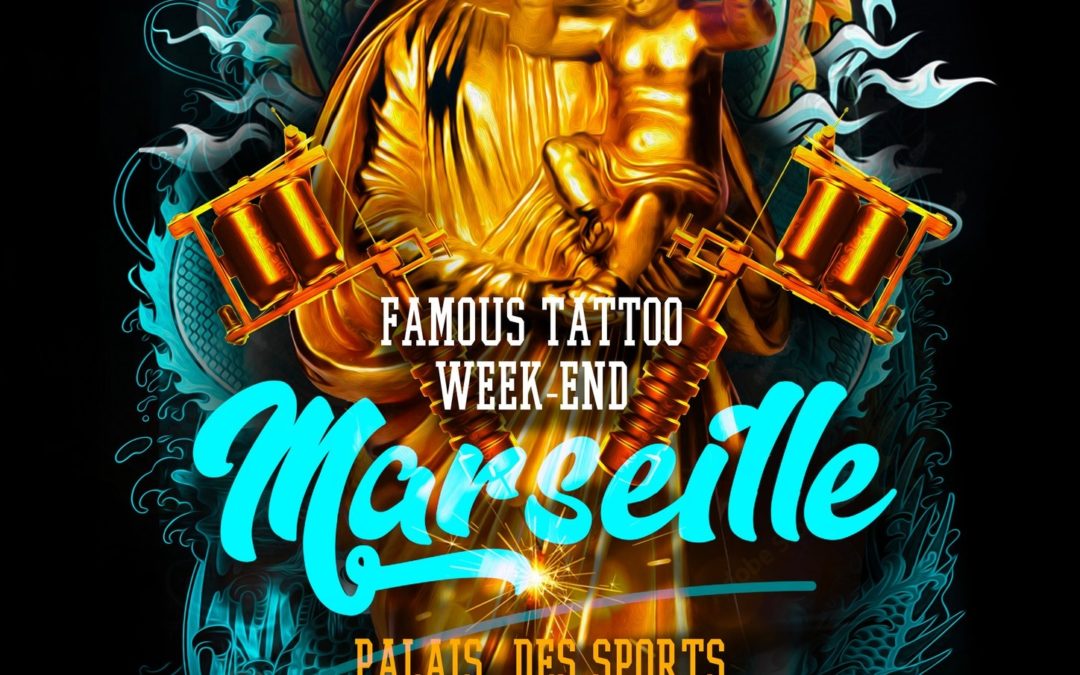 8e édition du Salon International du Tatouage de Marseille les 23 et 24 mars 2024 au Palais des Sports