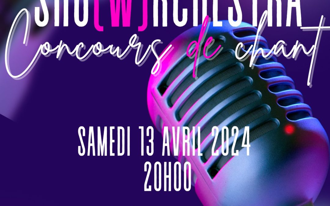 Sho(w)rchestra, la 4ème édition du concours de chant d&rsquo;Orchestra Studio