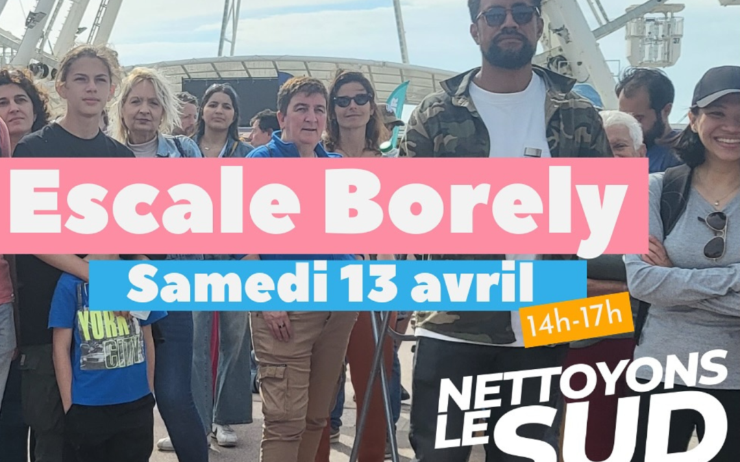 Ramassage de déchet |Escale Borély