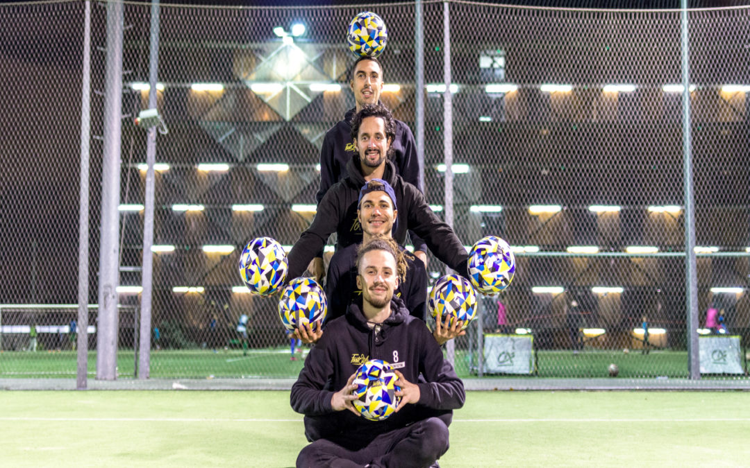 Démo et initiation de foot freestyle