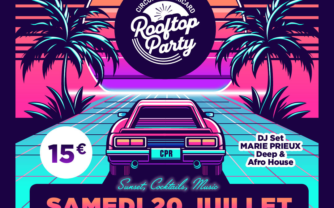 ROOFTOP PARTY – 20 JUILLET 2024