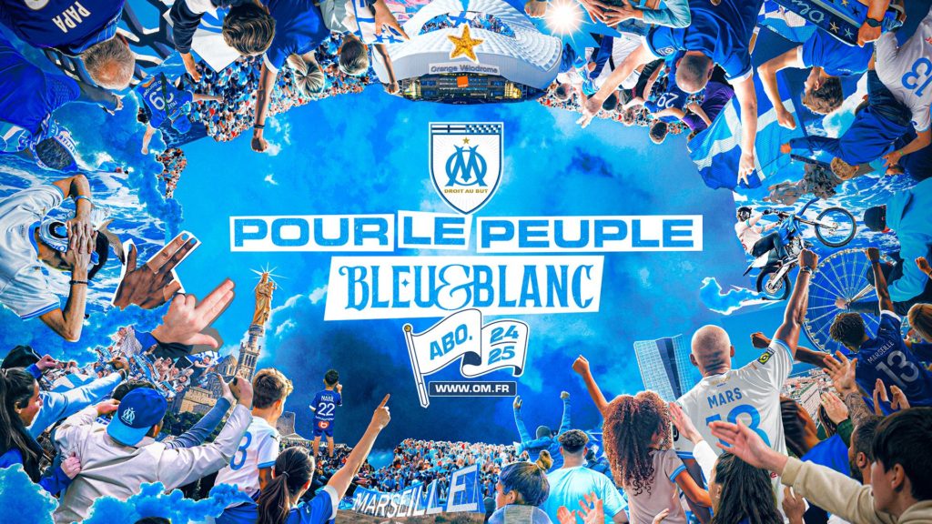 L’OM lance sa campagne d’abonnements pour la saison 24/25