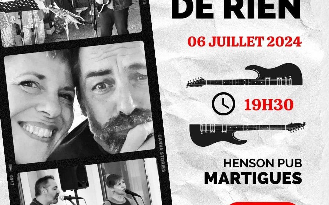 Chanson française à Martigues le 6 juillet