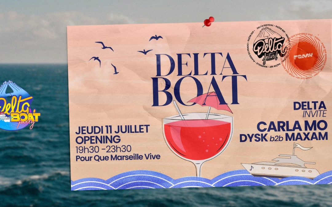 [Opening] Delta Boat Party x PQMV: Carla Mo + Guests