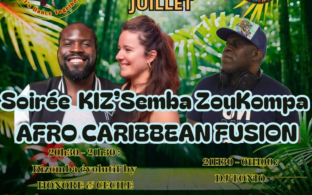 Soirée Kiz&rsquo;semba Zoukompa