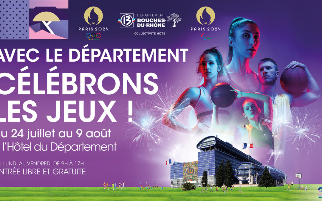 Célébrons les Jeux Olympiques et Paralympiques à l’Hôtel du Département !