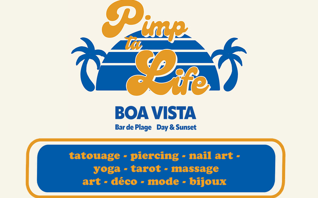 Pimp Ta Life => marché de créateur sur la plage