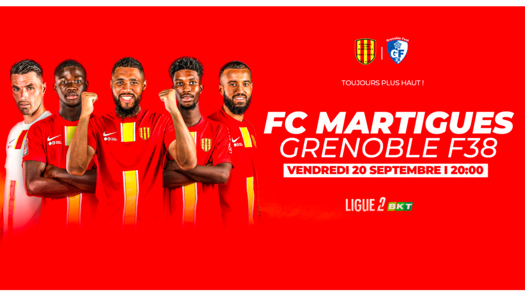 Orange Vélodrome : match FC Martigues – Grenoble