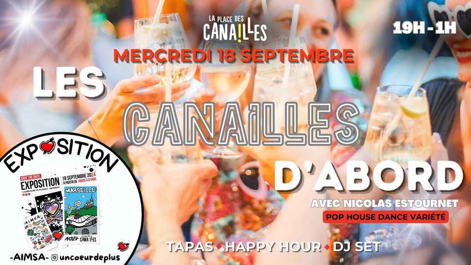 Exposition « 1 coeur 2 + » – Les Canailles d&rsquo;abord