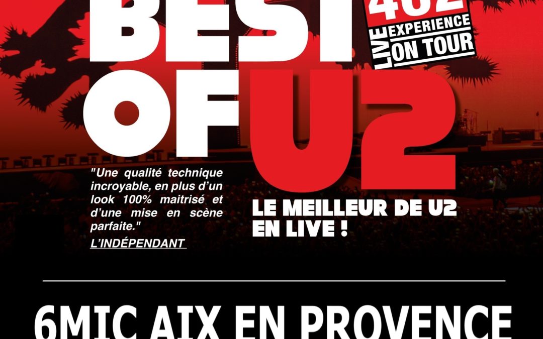 BEST OF U2 with 4U2 ON TOUR