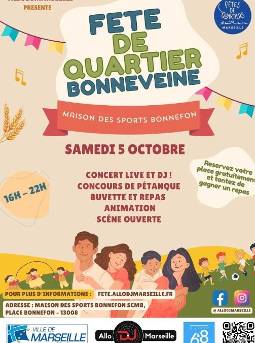 Fête de quartier Bonneveine